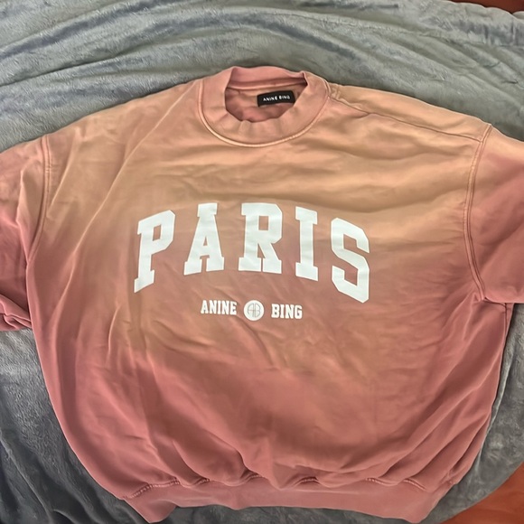 Anine Bing Paris Sweatshirt - Picture 1 of 4